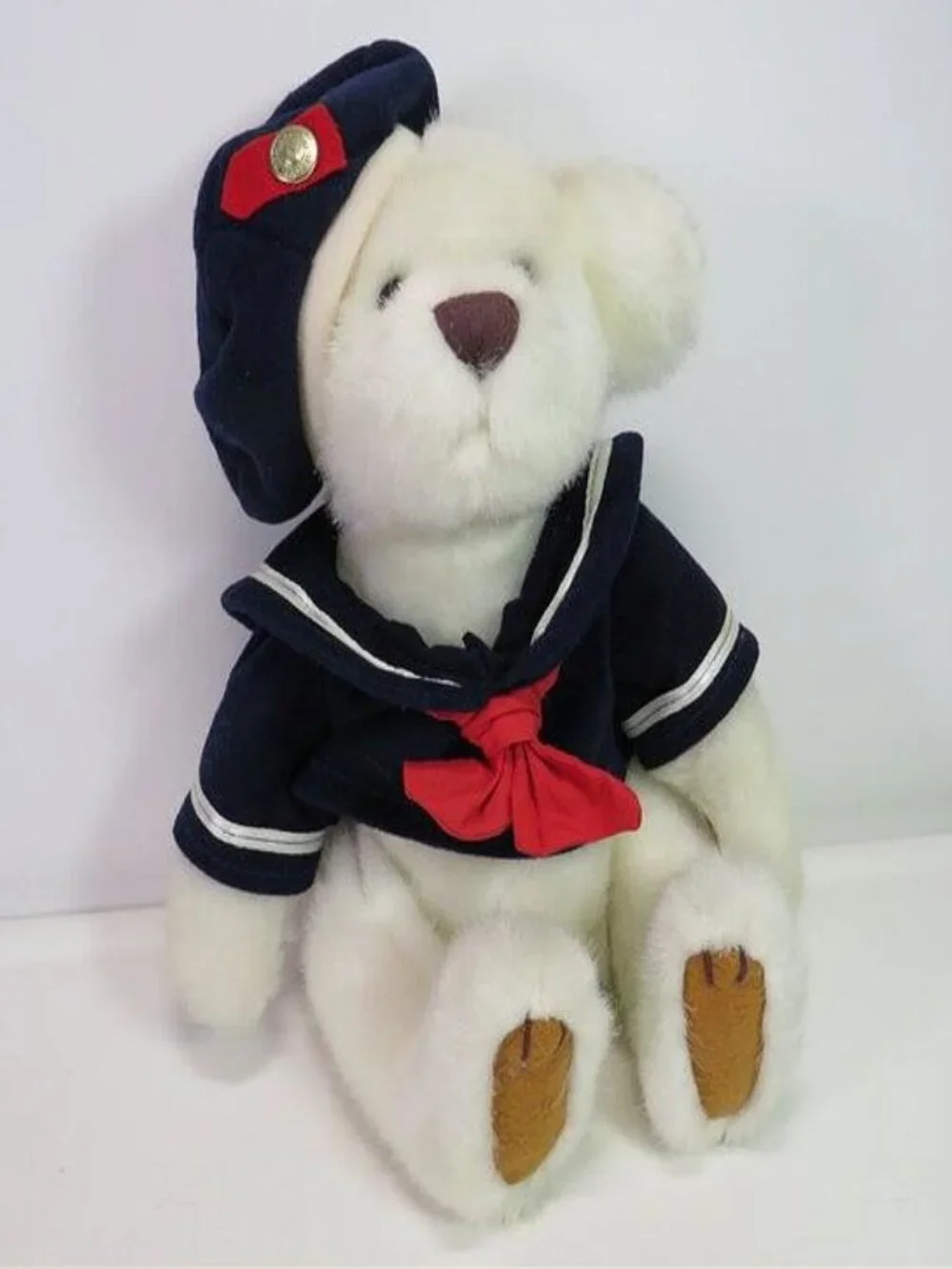 Patriotic Sadek Andrea Sailboat Bank & Taylor Bear Gift Set Americana Basket